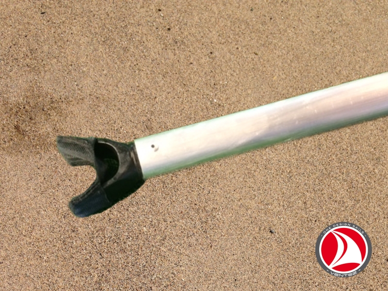 Aluminium giek voor 5.5 m2 en 6.5 m2 strandzeil